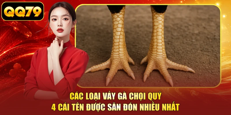 Các Loại Vảy Gà Chọi Quý - 4 Cái Tên Được Săn Đón Nhiều Nhất