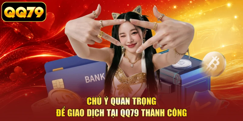 Chú ý quan trọng để giao dịch tại QQ79 thành công
