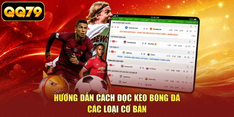Hướng dẫn cách đọc kèo bóng đá các loại cơ bản