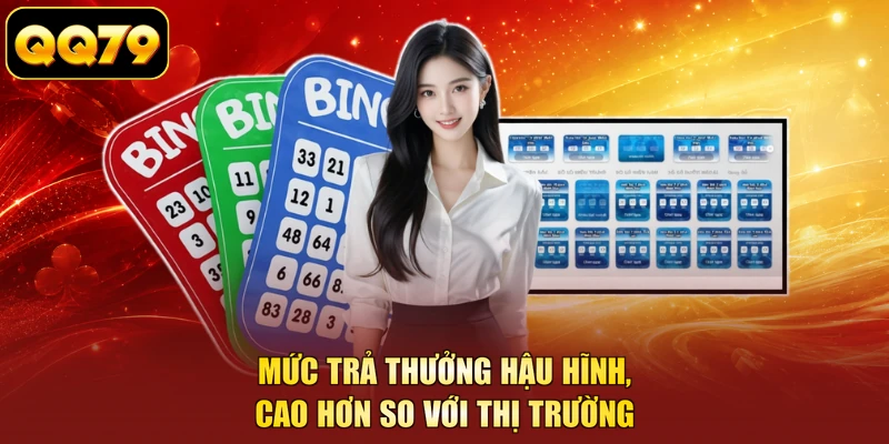 Mức trả thưởng hậu hĩnh, cao hơn so với thị trường