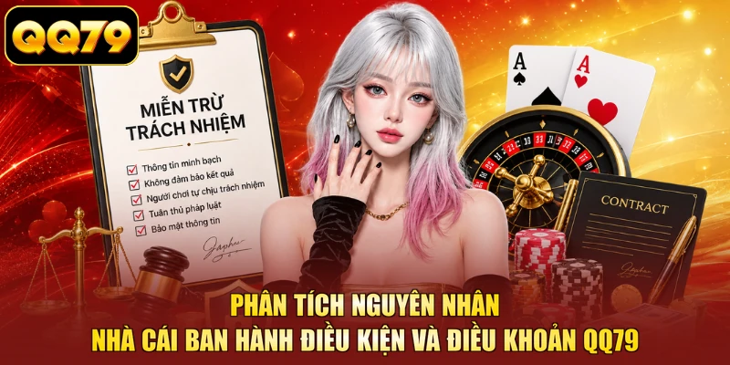 Phân tích nguyên nhân nhà cái ban hành điều kiện và điều khoản QQ79